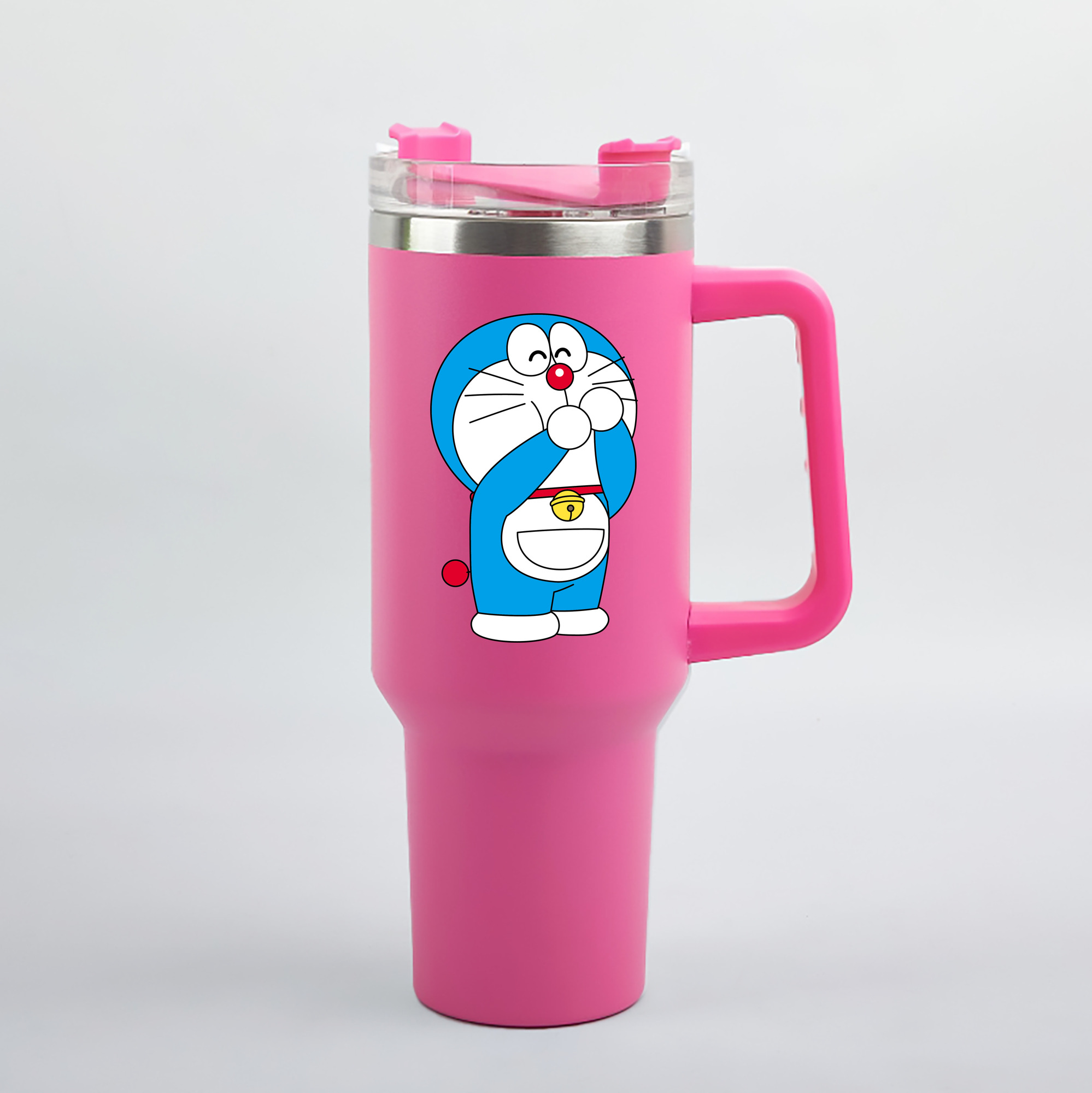 （画像用） ドラえもん Doraemon 1200mL車用タンブラー（カラープリント）